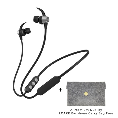 LCARE Flex Wireless Bluetooth Earphone with Stereo Sound